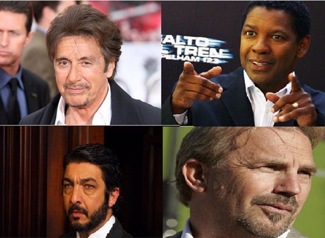 Al Pacino, Denzel Washinton, Ricardo Darín, Kevin Costner