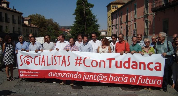 Presentación de la candidatura de Luis Tudanca a la Secretaría del PSCyL