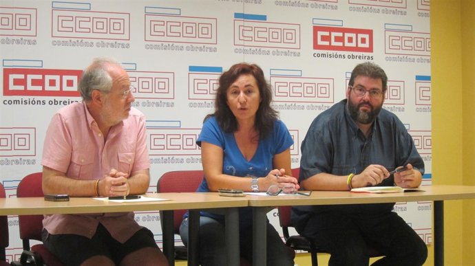 Luz López, secretaria general de Ensino Público CC.OO.