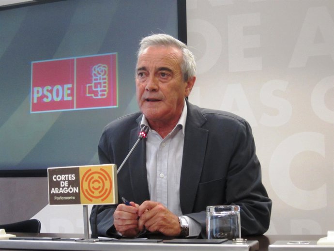 El portavoz del PSOE en las Cortes de Aragón, Javier Sada