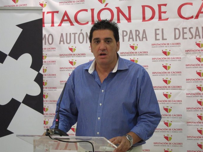 Saturnino López Marroyo, Portavoz De La Diputación De Cáceres
