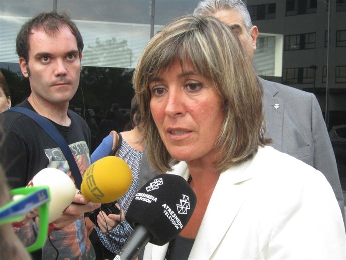 Núria Marín, alcaldesa de L'Hospitalet de Llobregat (Barcelona)