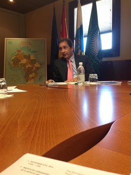 El director general de Casa África, Luis Padrón