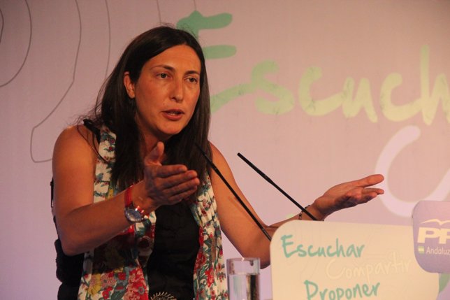 La secretaria general del PP-A, Dolores López.