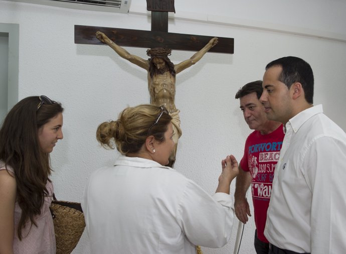 Restauración de la imagen del Cristo del Hospital de Vila-real