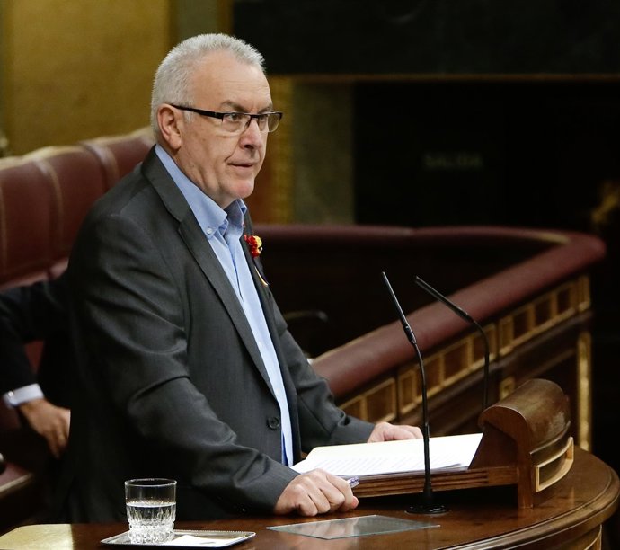 Cayo Lara, coordinador federal de Izquierda Unida (IU)