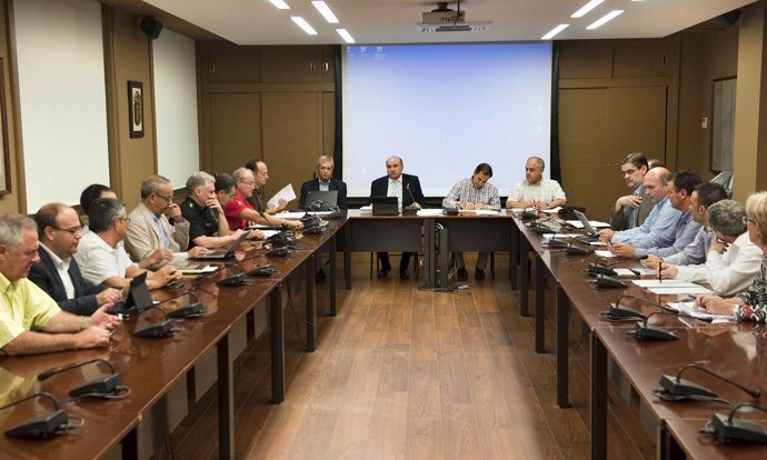 Reunión de la Comisión de Protección Civil.