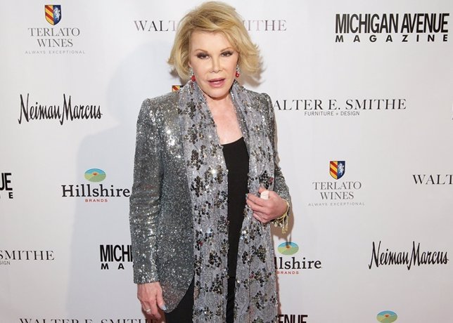   Actress, Comedian, And Writer Joan Rivers Attends Michiga