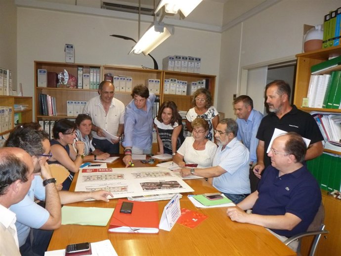 REUNION GMS Y CEM PSOE LOGROÑO COMIENZO CURSO POLITICO