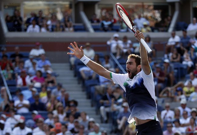 El tenista croata Marin Cilic 