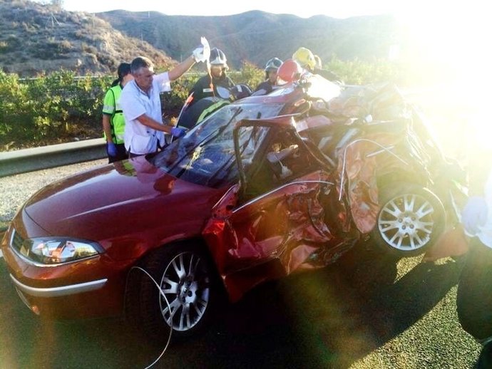 Accidente de tráfico en Puerto Lumbreras