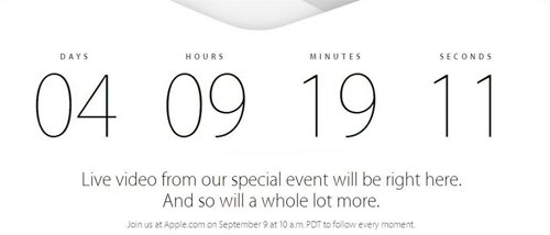 Cuenta atrás del evento de Apple 9 septiembre
