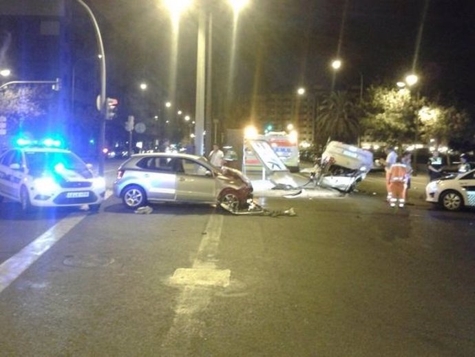 Accidentes en la avenida de Baleares