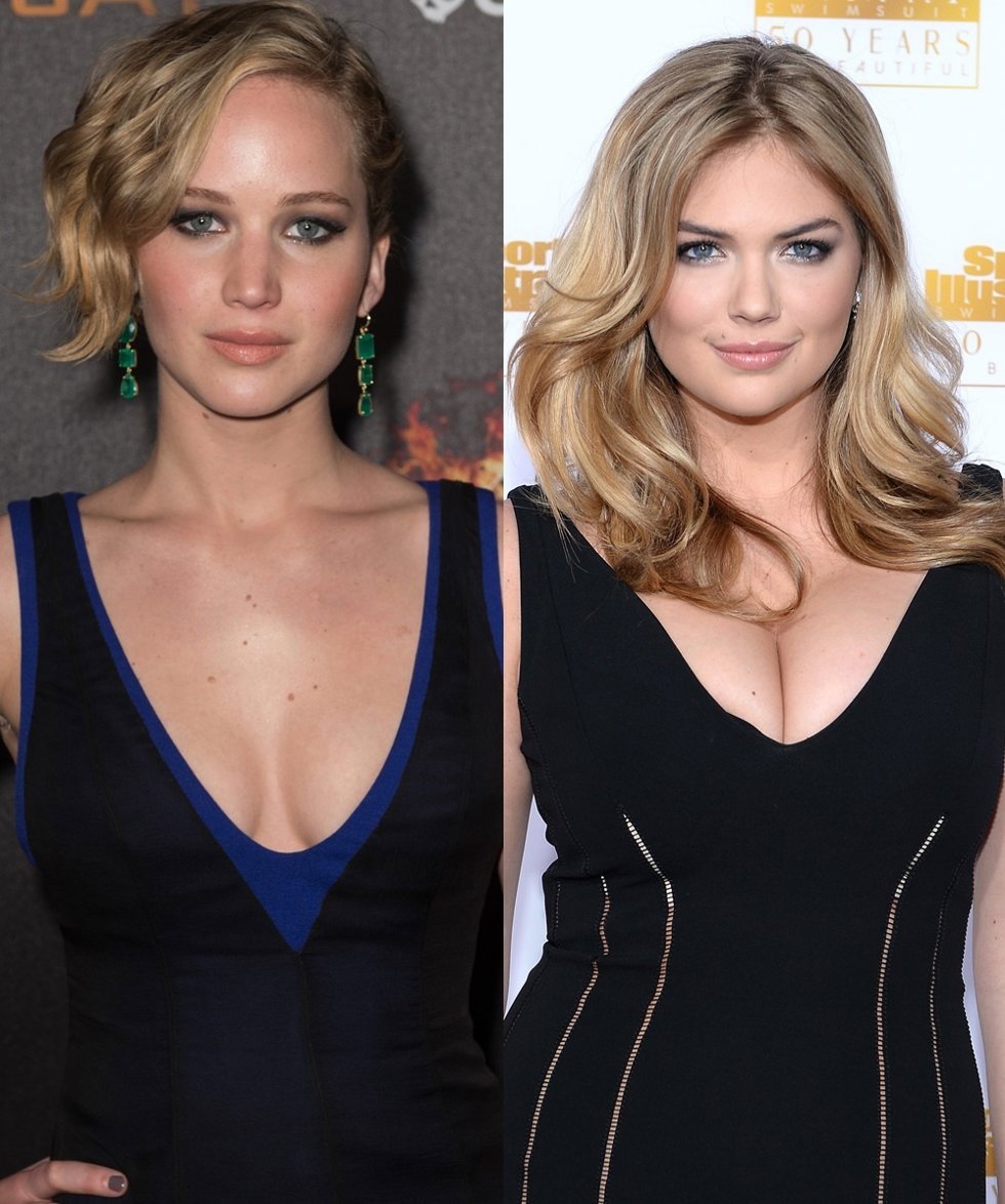 Jennifer Lawrence y Kate Upton