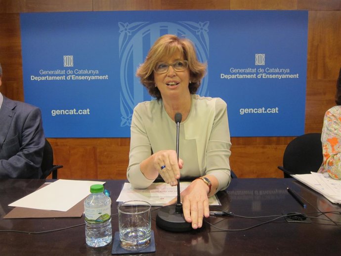 La consellera de Enseñanza, Irene Rigau