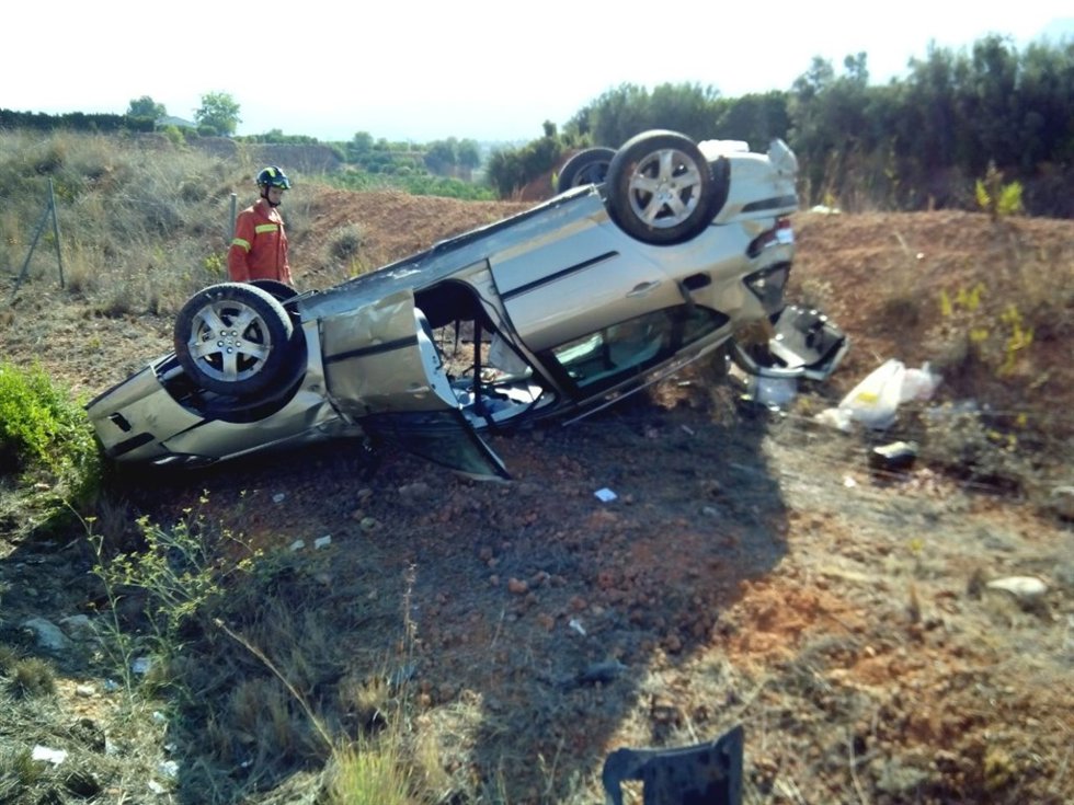Accidente en Valllada