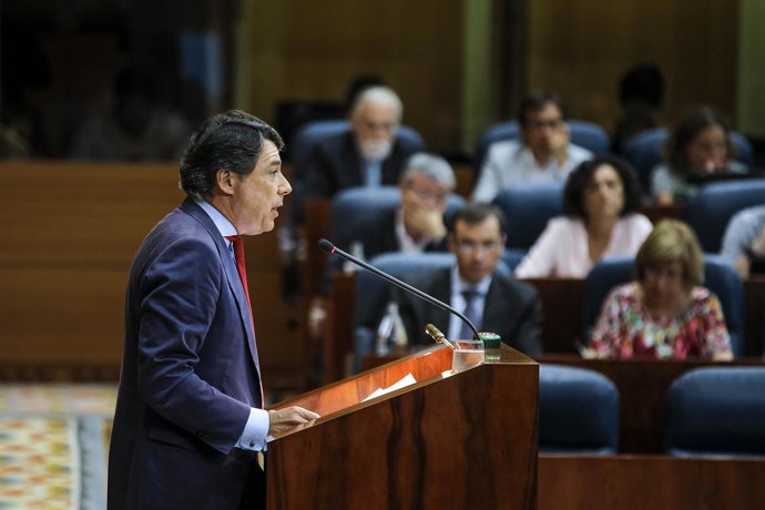 Ignacio González en el Debate del Estado de la Región