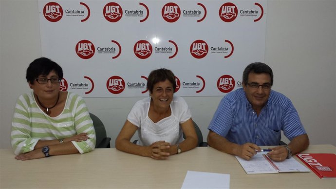 Rueda de prensa UGT Torrelavega