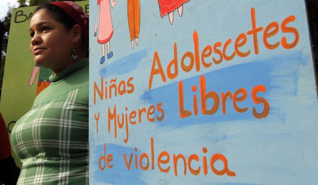 Protesta contra el abuso de menores en Asunción, Paraguay