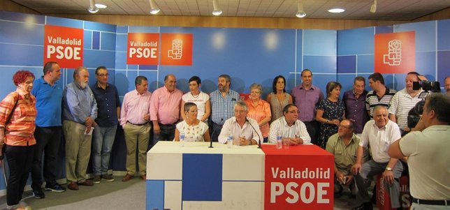 Integrantes de la Plataforma en apoyo a Villarrubia
