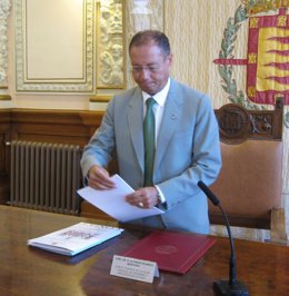 El concejal de Hacienda del Ayuntamiento de Valladolid, Alfredo Blanco