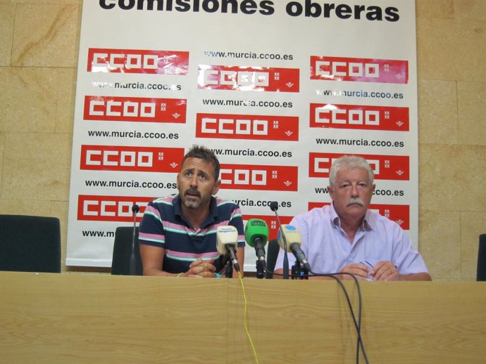 José Ángel Rubio y Ángel Soler en rueda de prensa