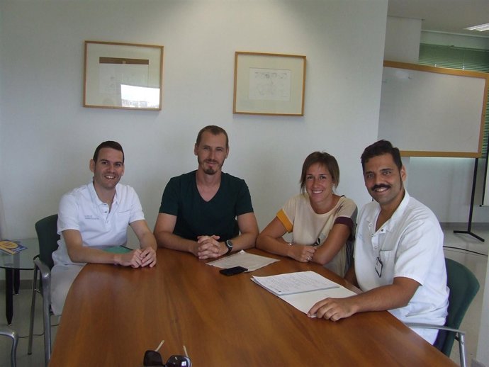 Grupo de enfermería del Hospital de Manacor