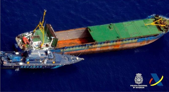 Abordaje del buque de bandera tanzana 'Mungo'