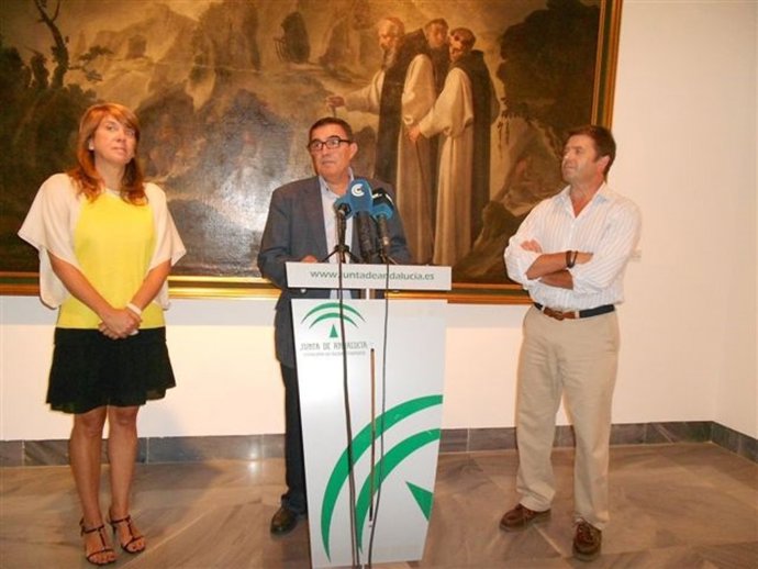 El delegado de Cultura de la Junta en Huelva, Vicente Zarza.