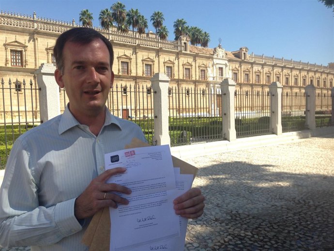 Martín de la Herrán, hoy ante el Parlamento