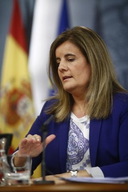 Ministra de Empleo, Fátima Báñez