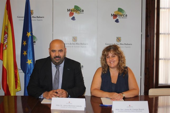 Jaime Martínez y Joana Maria Camps