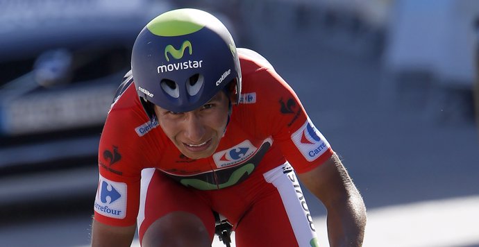 Nairo Quintana en la Vuelta a España