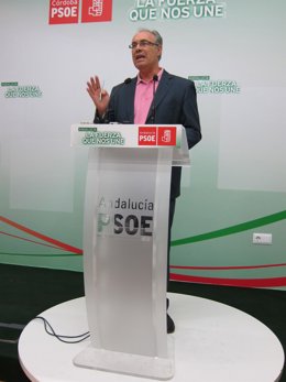 El coordinador del Consejo Territorial del PSOE-A, Juan Pablo Durán