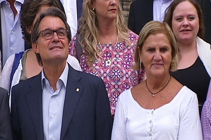 Artur Mas y Núria de Gispert