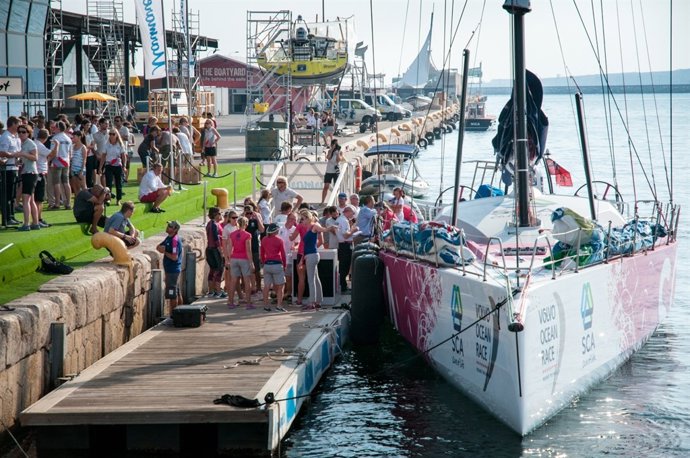 El Team SCA llega al puerto de Alicante
