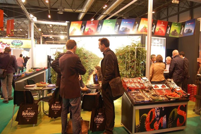 Stand de Freshuelva en Fruit Atracttion 2012.