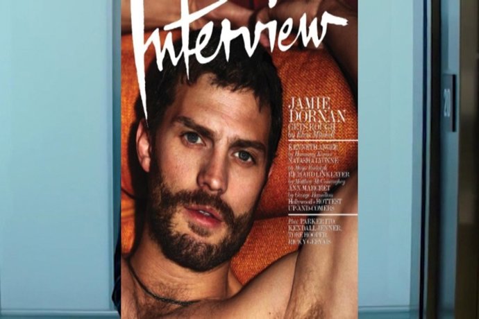 jamie Dornan posa desnudo para la revista Interview