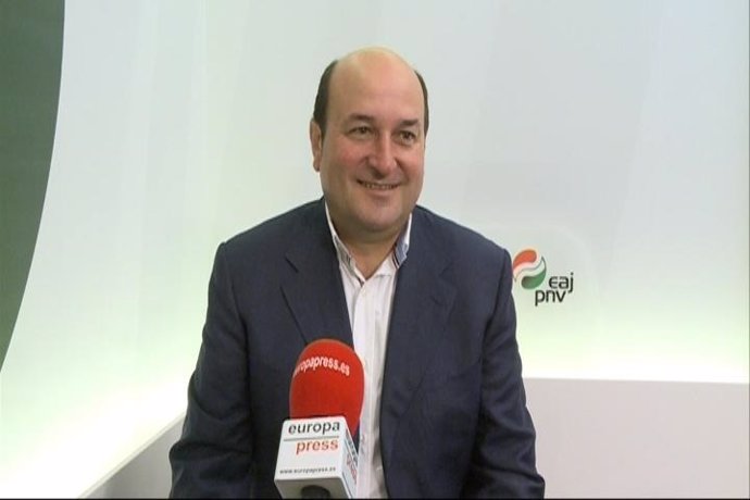 El presidente del Euskadi Buru Batzar (EBB) del PNV, Andoni Ortuzar.