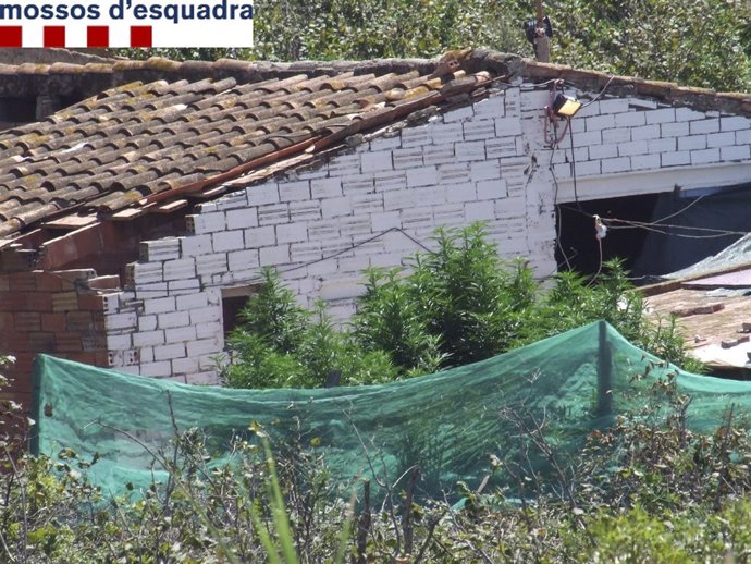 Masía que regentaban los detenidos