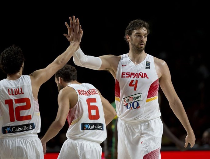 Pau Gasol en el Mundial de España