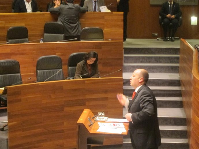 Juan Ramón Campo interpela a la consejera Mariá Jesús Álvarez