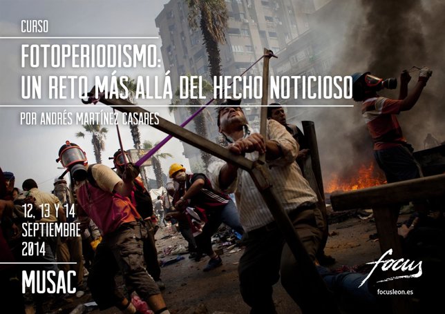 Cartel del Curso de Fotoperiodismo