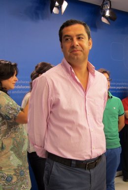 Juanma Moreno, presidente del PP-A.