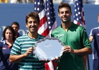 Granollers y Marc López chocan con los Bryan en la final del US Open