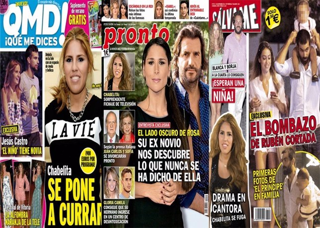 La familia feliz de Rubén Cortada, el lado oscuro de Rosa López y Chabelita TV