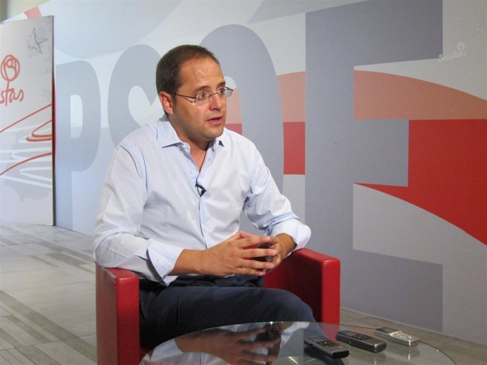 El secretario de Organización del PSOE, César Luena