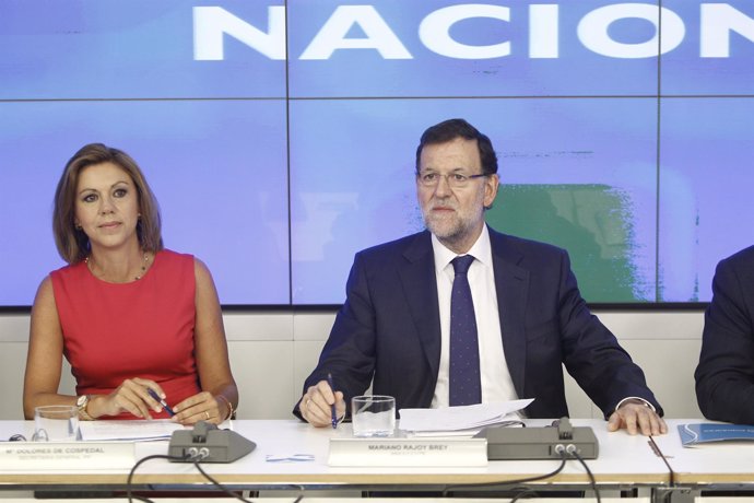Mariano Rajoy y Maria Dolores de Cospedal