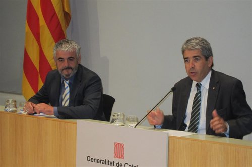 Josep Martí, conseller Francesc Homs