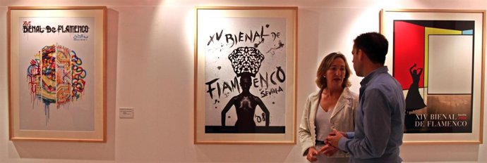 Exposición de carteles de la bienal